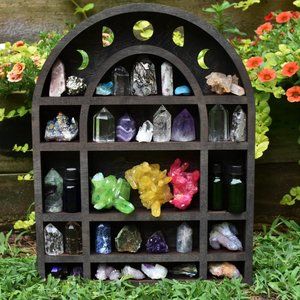 NEW! 💎 J Drew Brown Moon Phases Apothecary Display Cabinet  - shelf only
